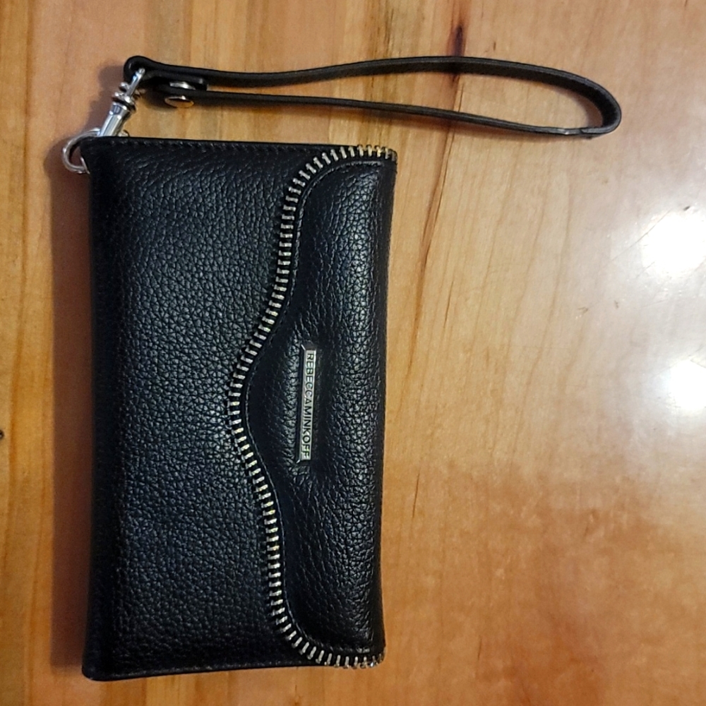 Rebecca Minkoff Real Leather Cell Phone Wallet